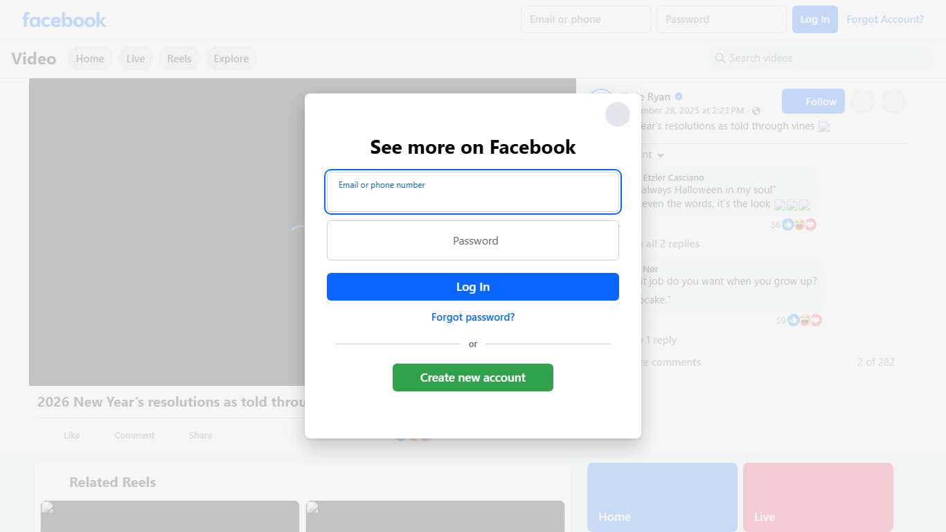 2026 New Year’s resolutions as told through vines 😂 | Katie Ryan | Facebook